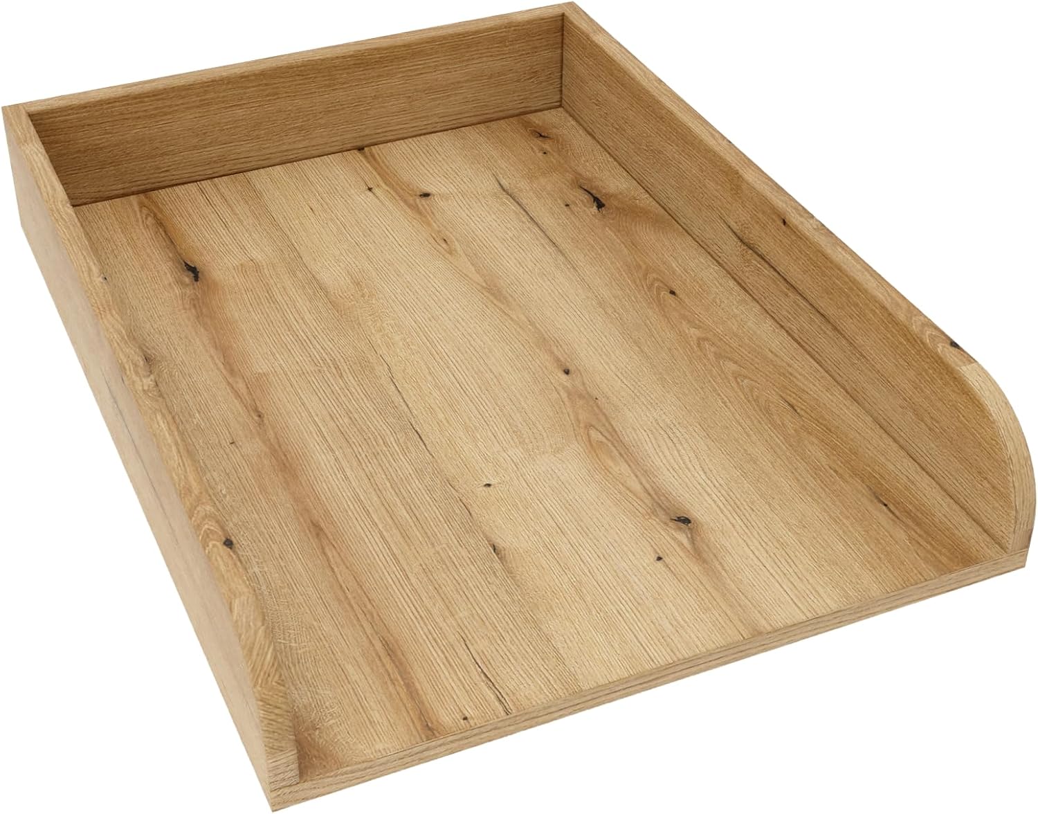 regalik Verschoonblad Universeel, Aankleedopzetstuk voor Dressoirs van Elke Breedte, Afneembaar Aankleedblad, Afgeronde Frontpanelen, Eik, 72cm x 54cm : Amazon.nl: Babyproducten