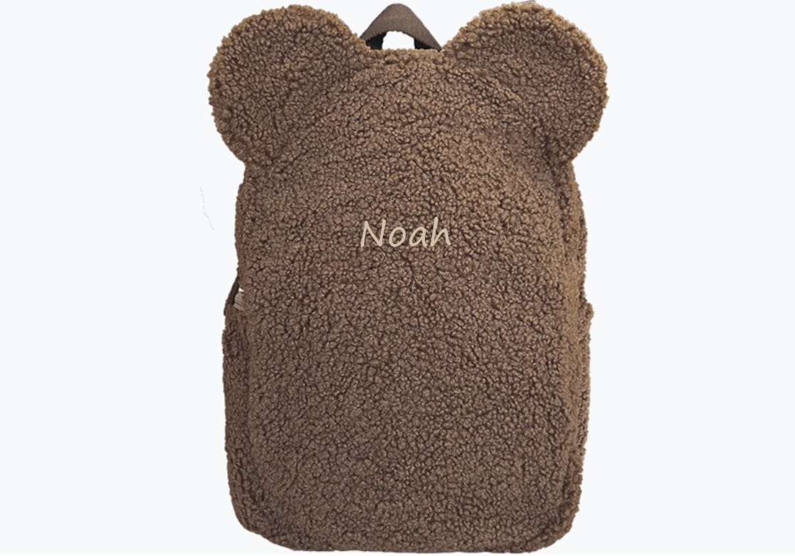 Teddy Rugzak met naam en oortjes